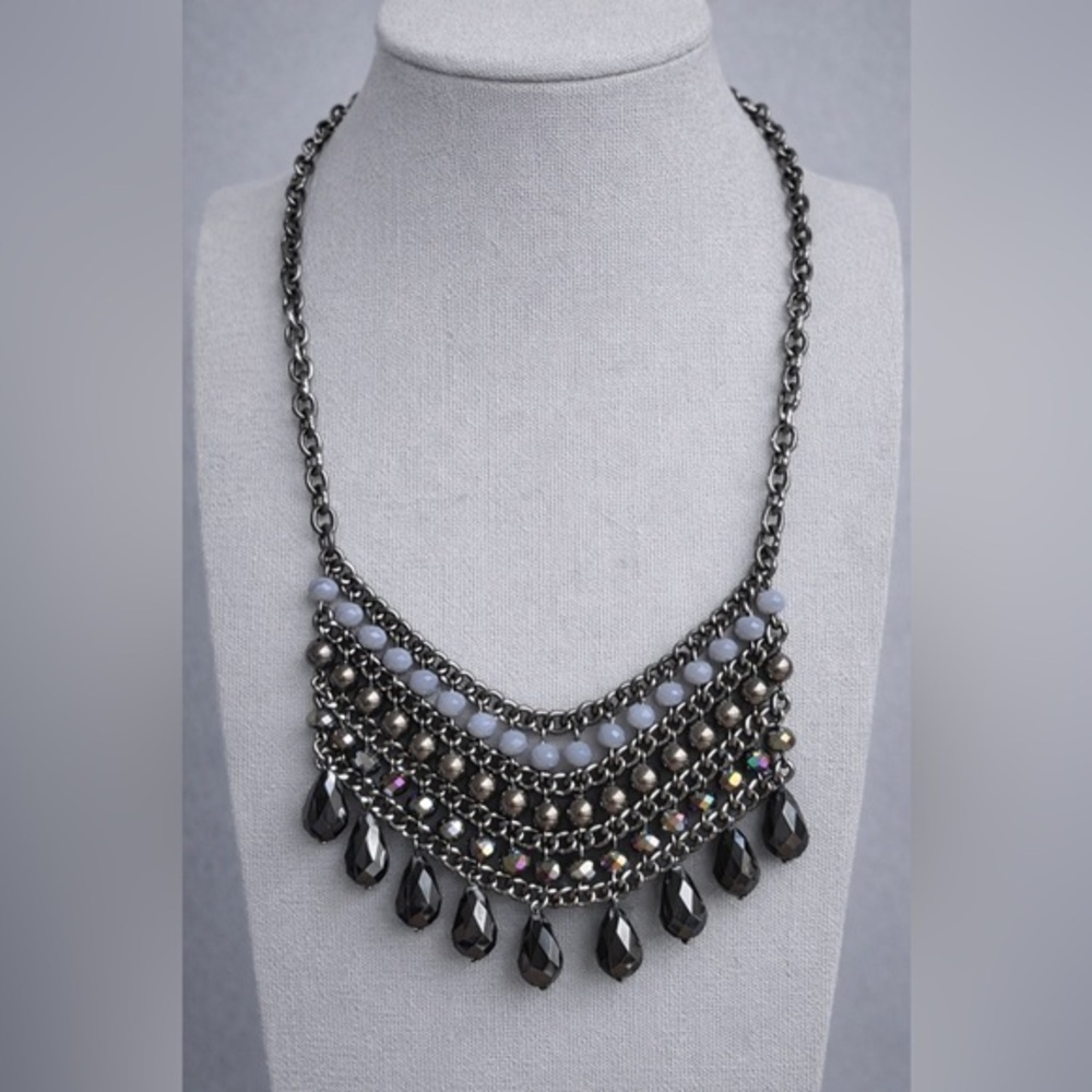 Premier Designs STAR GAZE Multi Layer Beaded Necklace NWOT #509